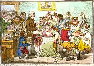 The James Gillray (1757-1815): Cow Pock or the Wonderful Effects of the New Inoculation!