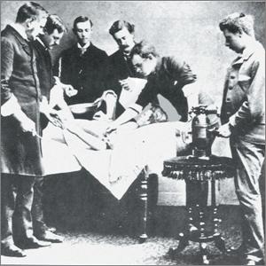 Antiseptisk operation (Edinburgh, 1871)